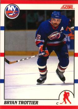 1990-91 Score Canadian #270 Bryan Trottier Front