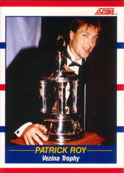 1990-91 Score Canadian #364 Patrick Roy Front