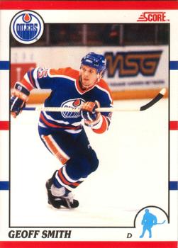 1990-91 Score Canadian #373 Geoff Smith Front