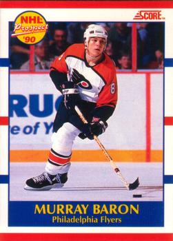 1990-91 Score Canadian #399 Murray Baron Front
