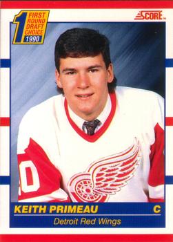 1990-91 Score Canadian #436 Keith Primeau Front