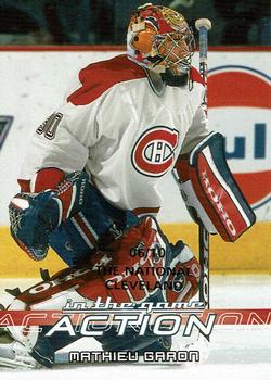 2003-04 In The Game Action - Cleveland National #359 Mathieu Garon Front