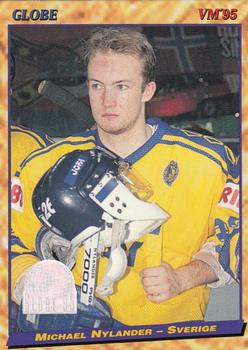 1995 Semic Globe VM (Swedish) #35 Michael Nylander Front