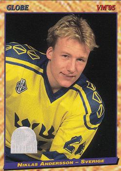 1995 Semic Globe VM (Swedish) #51 Niklas Andersson Front