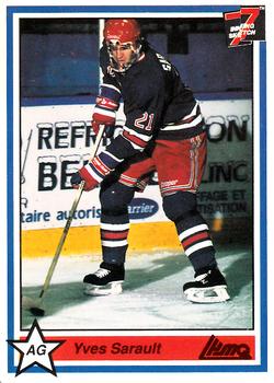 1990-91 7th Inning Sketch QMJHL #175 Yves Sarault Front