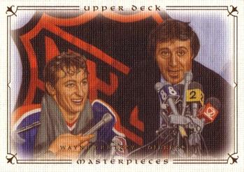 2008-09 Upper Deck Masterpieces #17 Wayne Gretzky Front