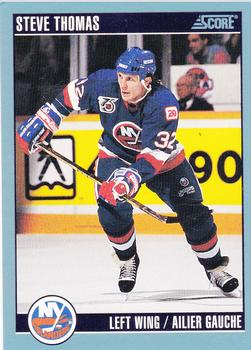 1992-93 Score Canadian #12 Steve Thomas Front