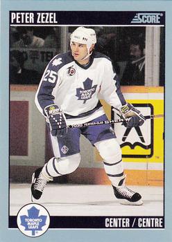 1992-93 Score Canadian #174 Peter Zezel Front