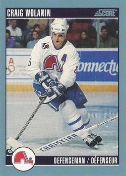 1992-93 Score Canadian #21 Craig Wolanin Front