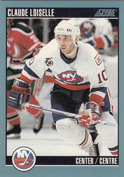 1992-93 Score Canadian #328 Claude Loiselle Front