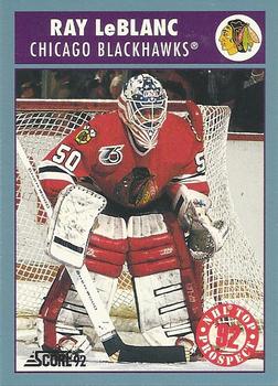 1992-93 Score Canadian #486 Ray LeBlanc Front