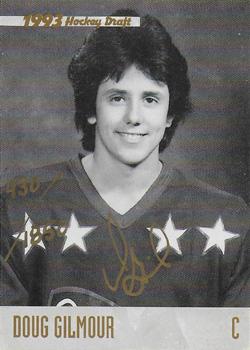 1993 Classic '93 Hockey Draft - Autographs #NNO Doug Gilmour Front