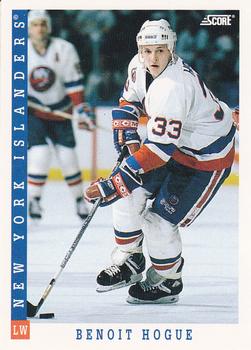 1993-94 Score Canadian #16 Benoit Hogue Front