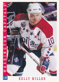 1993-94 Score Canadian #30 Kelly Miller Front