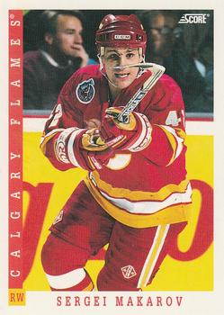 1993-94 Score Canadian #33 Sergei Makarov Front