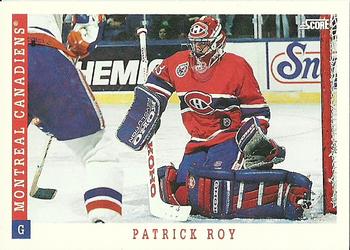 1993-94 Score Canadian #315 Patrick Roy Front