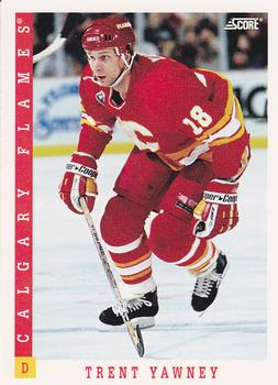 1993-94 Score Canadian #332 Trent Yawney Front