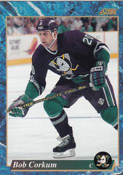1993-94 Score Canadian #637 Bob Corkum Front
