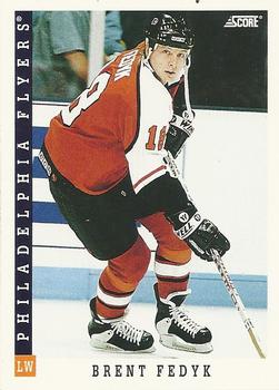 1993-94 Score Canadian #14 Brent Fedyk Front