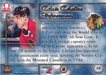 1997-98 Pacific Omega #48 Chris Chelios Back