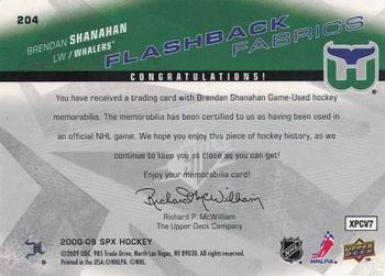 2008-09 SPx #204 Brendan Shanahan Back
