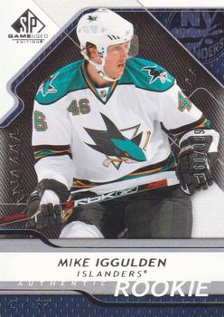 2008-09 SP Game Used #145 Mike Iggulden Front