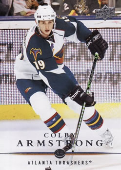 2008-09 Upper Deck #190 Colby Armstrong Front