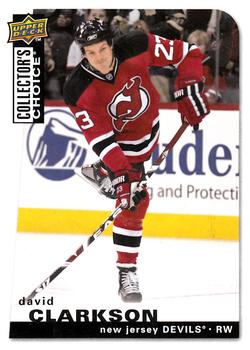 2008-09 Collector's Choice #42 David Clarkson Front