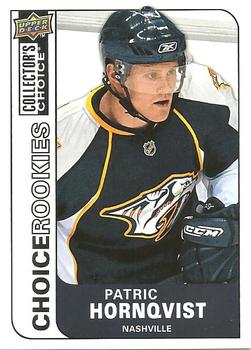 2008-09 Collector's Choice #220 Patric Hornqvist Front