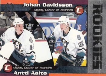 1998-99 Pacific Omega #9 Johan Davidsson / Antti Aalto Front