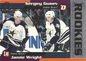 1998-99 Pacific Omega #78 Sergey Gusev / Jamie Wright Front