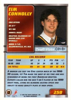 1999-00 O-Pee-Chee #259 Tim Connolly Back