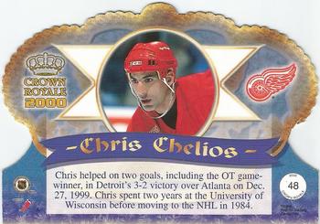 1999-00 Pacific Crown Royale #48 Chris Chelios Back