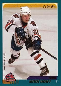 2003-04 O-Pee-Chee #29 Todd Marchant Front