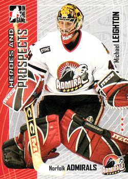 2005-06 In The Game Heroes and Prospects #102 Michael Leighton Front