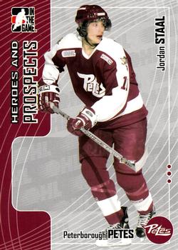 2005-06 In The Game Heroes and Prospects #116 Jordan Staal Front