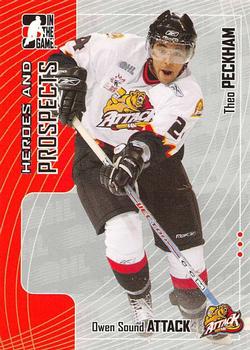 2005-06 In The Game Heroes and Prospects #408 Theo Peckham Front