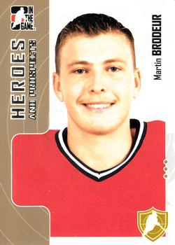 2005-06 In The Game Heroes and Prospects #1 Martin Brodeur Front
