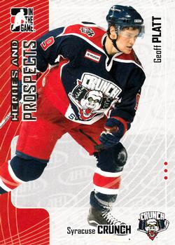 2005-06 In The Game Heroes and Prospects #242 Geoff Platt Front