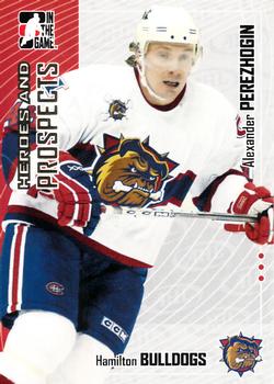 2005-06 In The Game Heroes and Prospects #258 Alexander Perezhogin Front