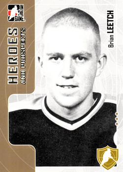 2005-06 In The Game Heroes and Prospects #25 Brian Leetch Front