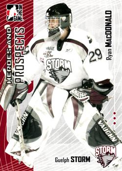 2005-06 In The Game Heroes and Prospects #282 Ryan MacDonald Front