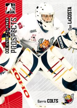 2005-06 In The Game Heroes and Prospects #287 Dan LaCosta Front