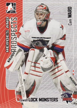 2005-06 In The Game Heroes and Prospects #41 Cam Ward Front
