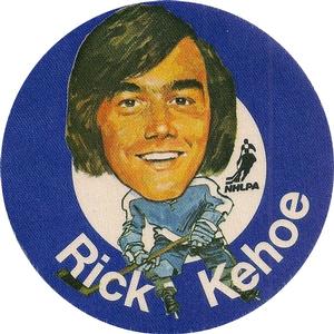 1973-74 Mac's Milk Stickers #NNO Rick Kehoe Front