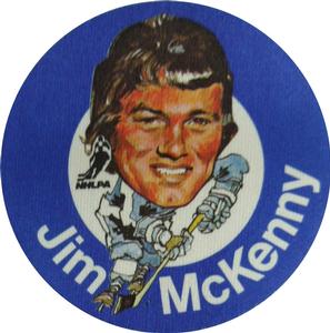 1973-74 Mac's Milk Stickers #NNO Jim McKenny Front