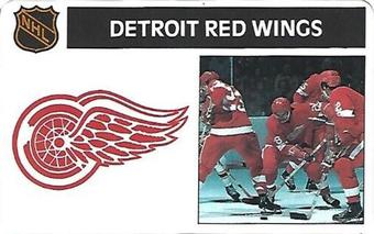 1976-77 Popsicle #NNO Detroit Red Wings Front