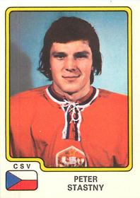 1979 Panini Hockey Stickers #84 Peter Stastny Front