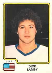 1979 Panini Hockey Stickers #208 Dick Lamby Front