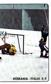 1979 Panini Hockey Stickers #236 Italy vs. Romania Front